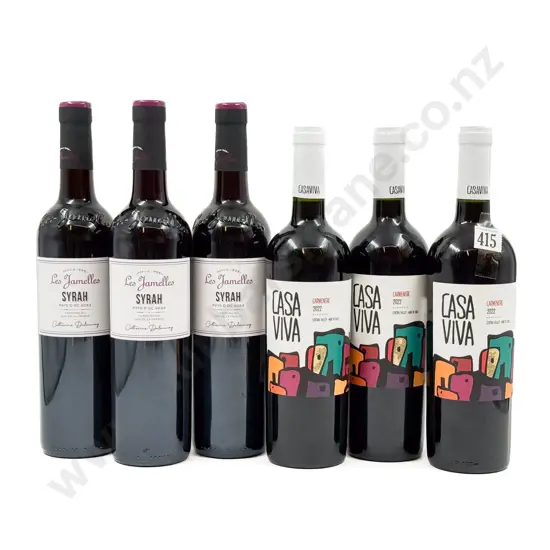 Six Assorted Red Blends