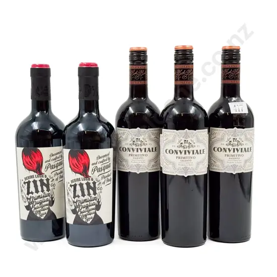 ITALY Five Assorted Red Blends