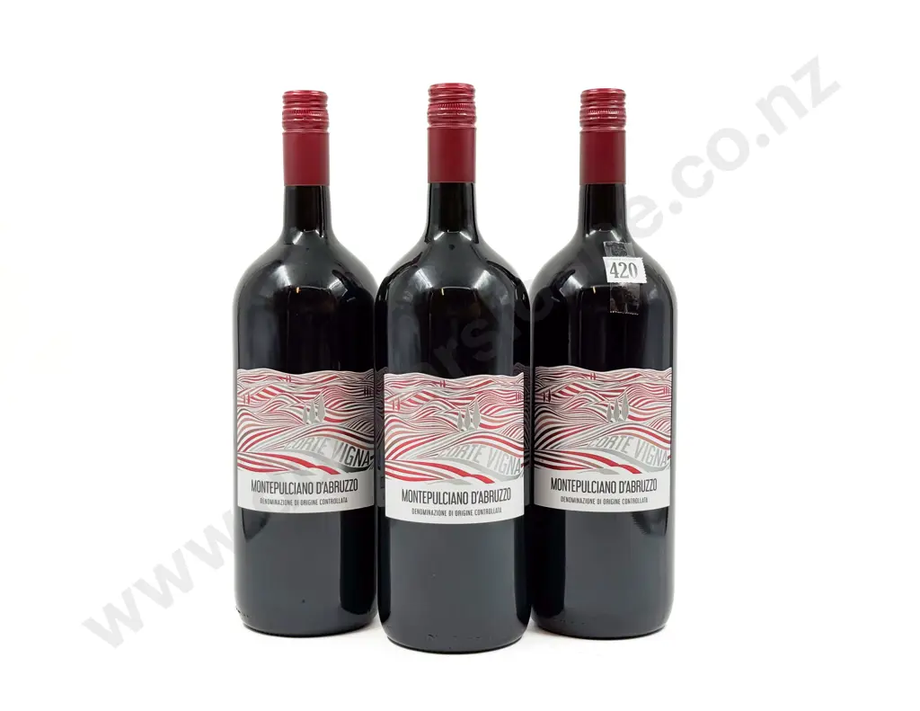 ITALY Three Montepulciano D'Abruzzo 1.5l Image 1++