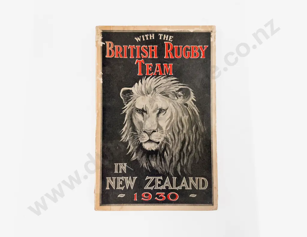 G T Alley - With The British Rugby Team in New Zealand 1930 Image 1++