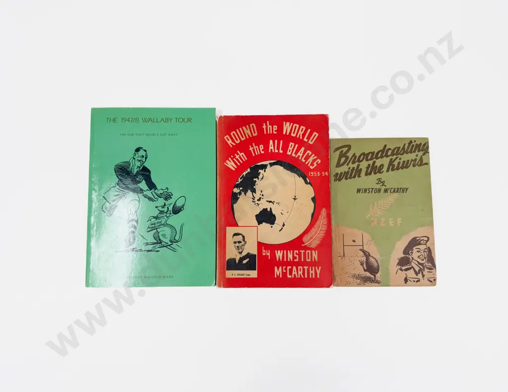 Winston McCarthy - Round The World With The All Blacks Image 1++