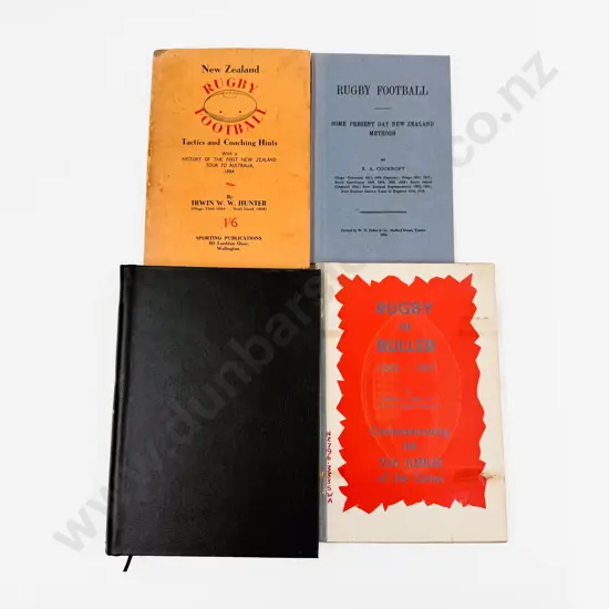 Four Volumes Relating to New Zealand Rugby