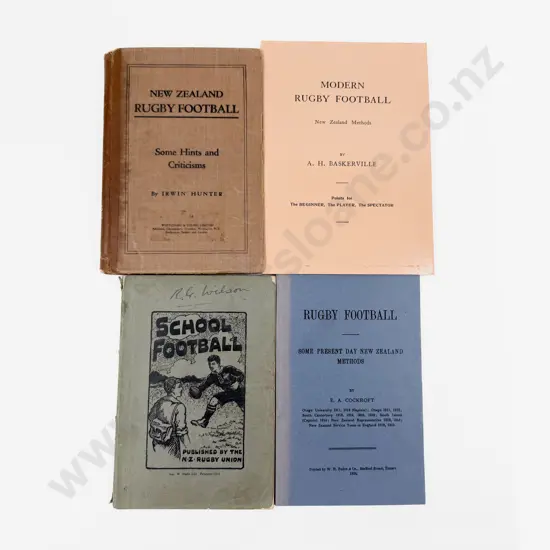 Four Volumes Relating to New Zealand Rugby