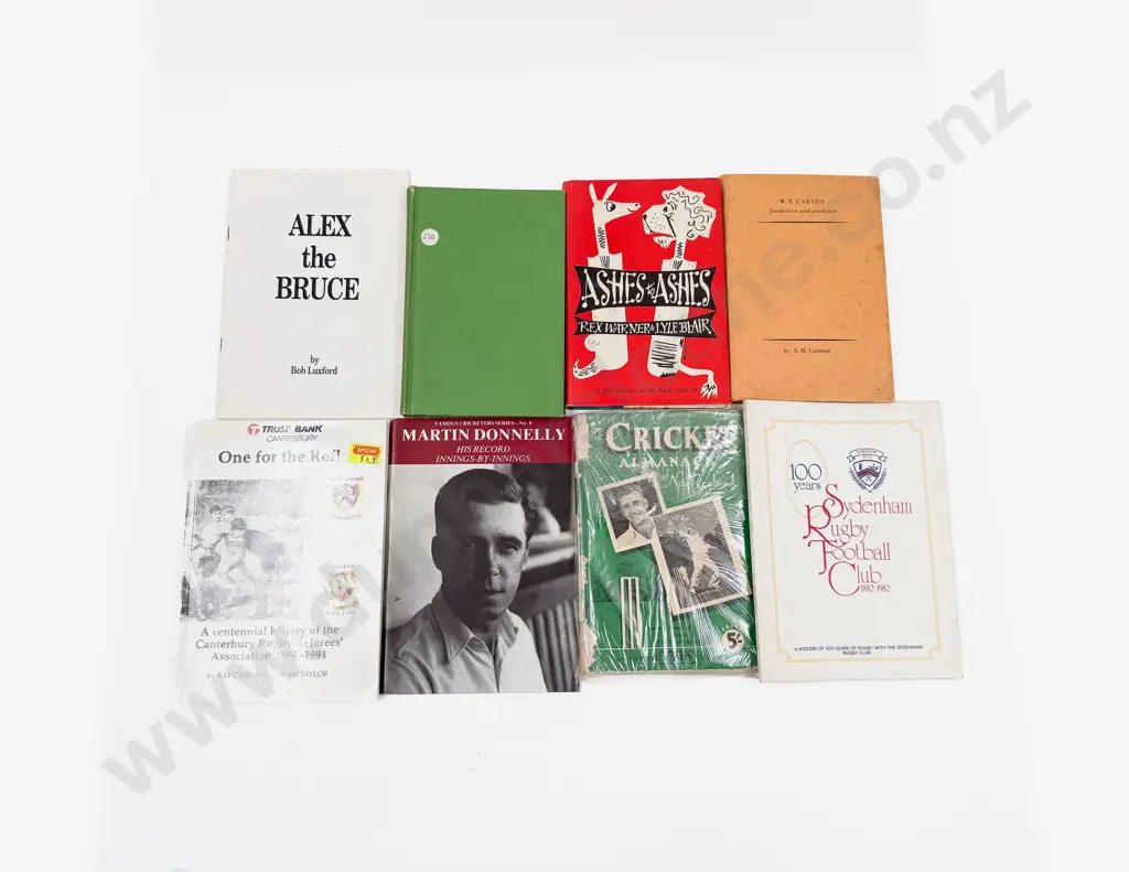 Eight Volumes Relating to Cricket Image 1++