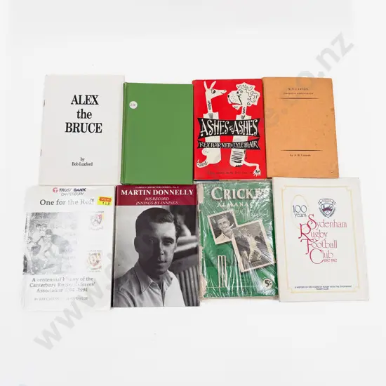 Eight Volumes Relating to Cricket