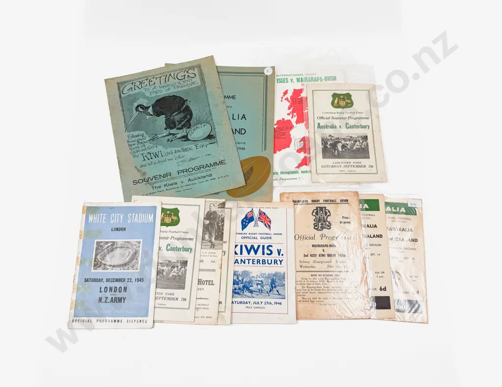 25 Assorted Rugby Programmes Image 1++