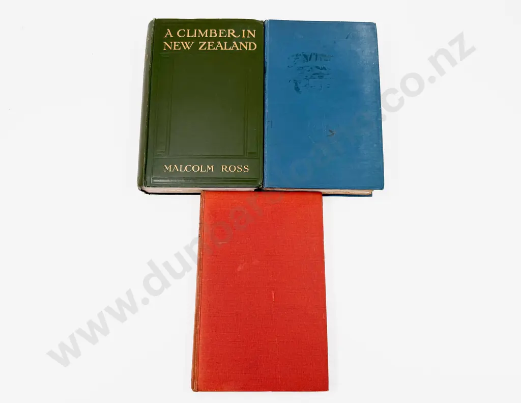 Three Volumes Relating to Climbing in New Zealand Image 1++