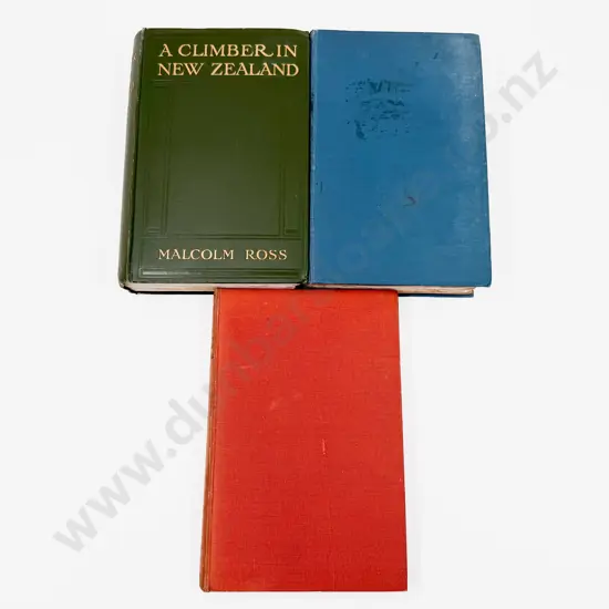 Three Volumes Relating to Climbing in New Zealand