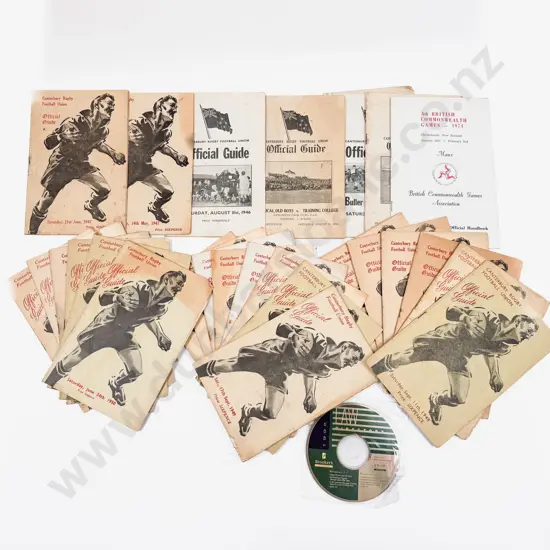 Collection Canterbury Rugby Football Union Official Guides