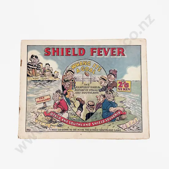 Otago & Southland "Shield Fever" Souvenir Pamphlet