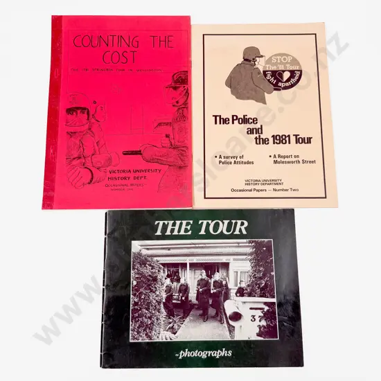 Three Volumes Relating to the 1981 Springbok Tour