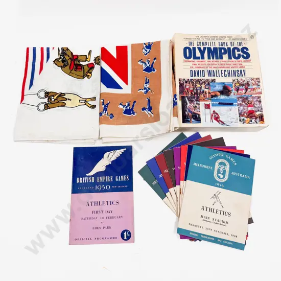 Quantity Assorted Olympic Games Memorabilia