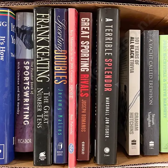 Collection of Books Relating to Sport