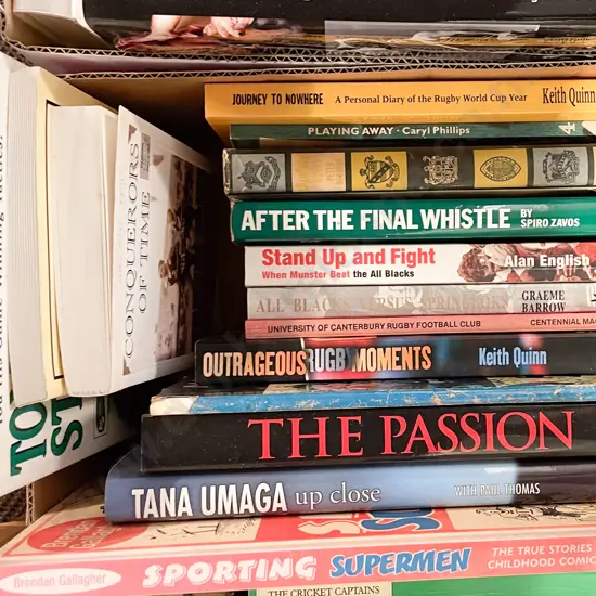 Collection of Books Relating to Sport