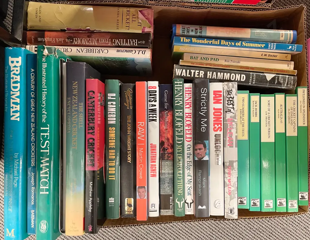 Collection of Books Relating to Sport Image 1++