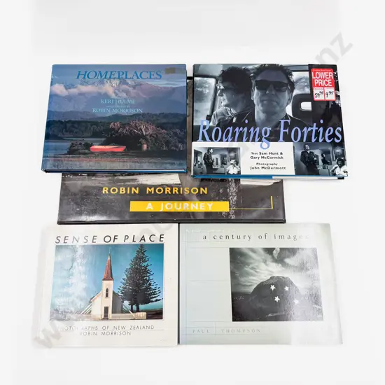 Five Volumes Relating to NZ Photography