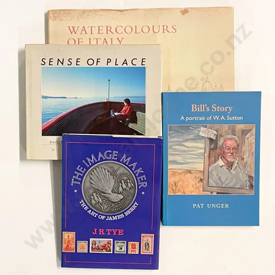 Four Volumes Relating to NZ Art & Photography