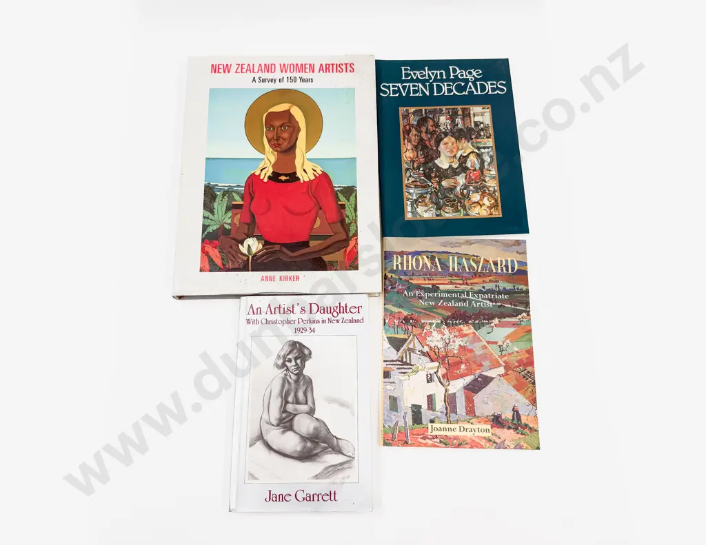 Four Volumes Relating to NZ Art Image 1++