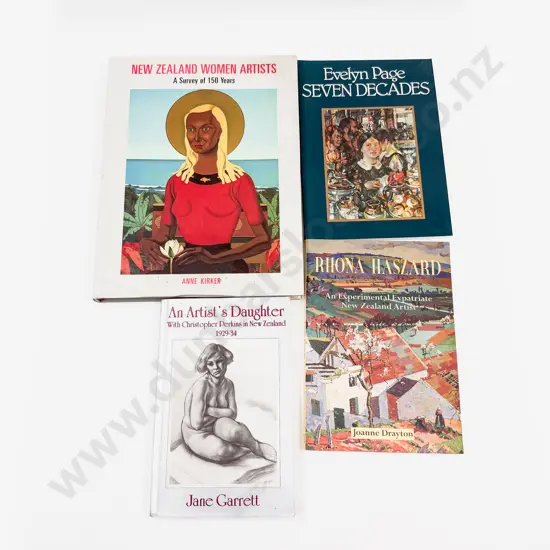 Four Volumes Relating to NZ Art