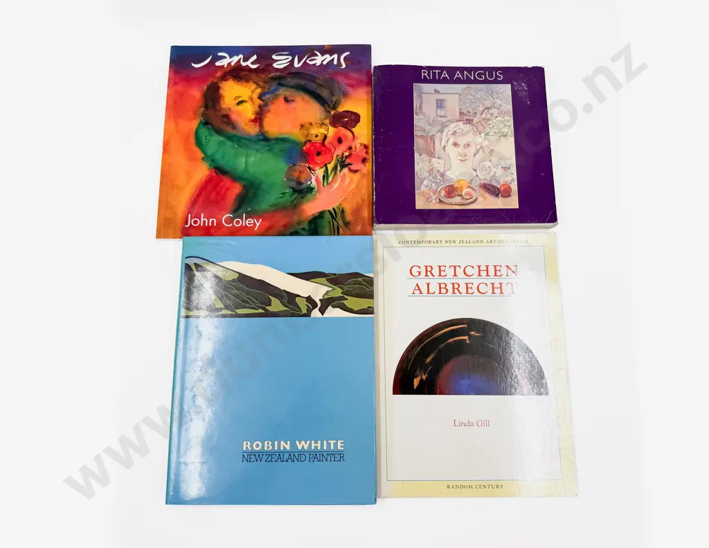 Four Volumes Relating to NZ Art Image 1++