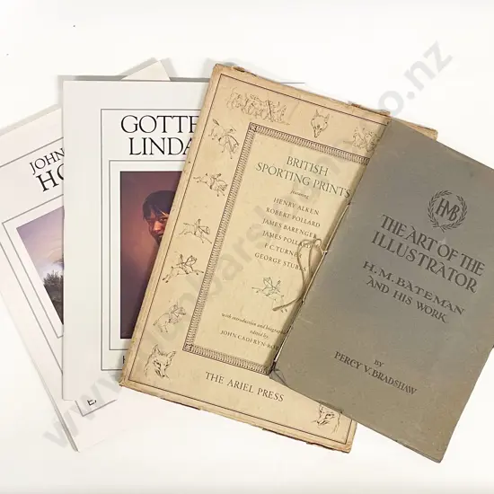 Two Vintage Folios of Prints & Three Others