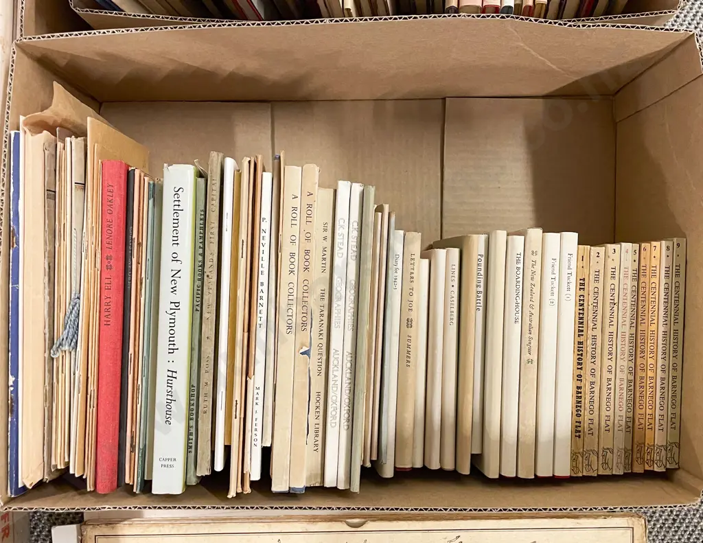 Box Quantity Assorted NZ Literature Publications Image 1++