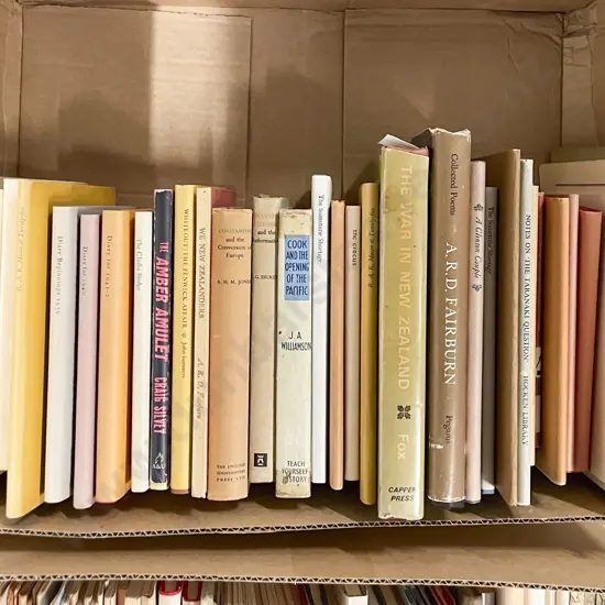 Box Quantity Assorted NZ Literature Publications