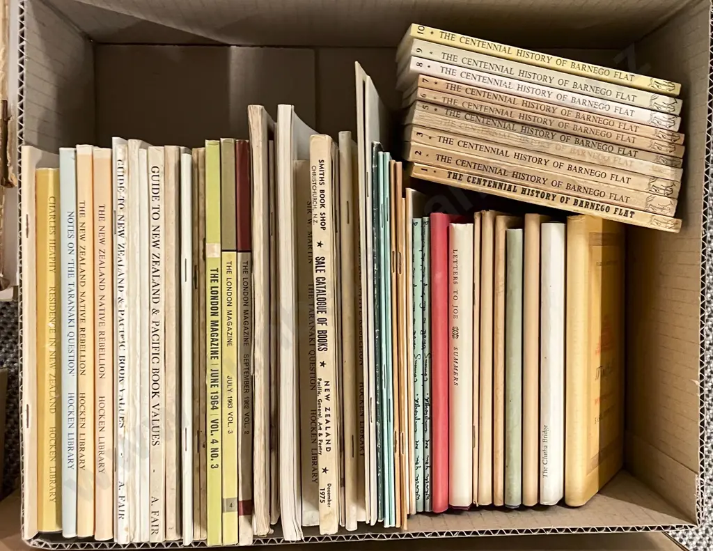 Box Quantity Assorted NZ Literature Publications Image 1++