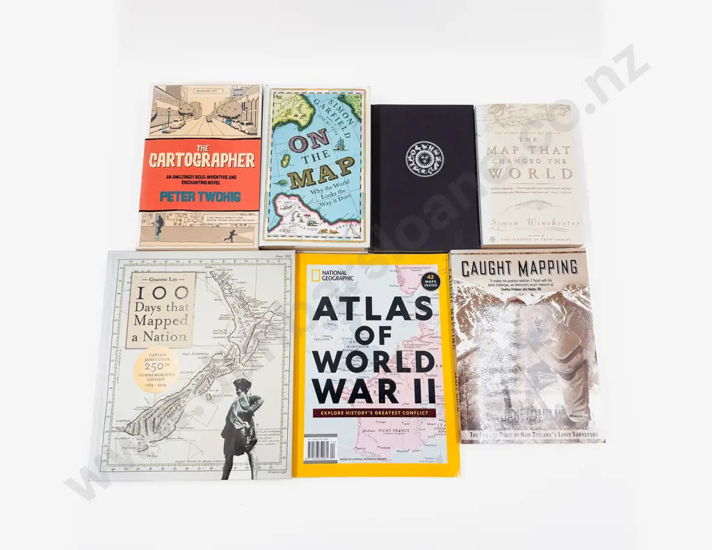 Seven Volumes Relating To Maps Image 1++