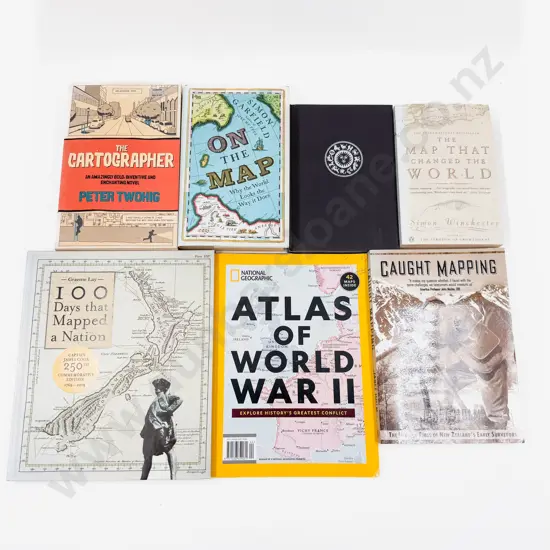 Seven Volumes Relating To Maps