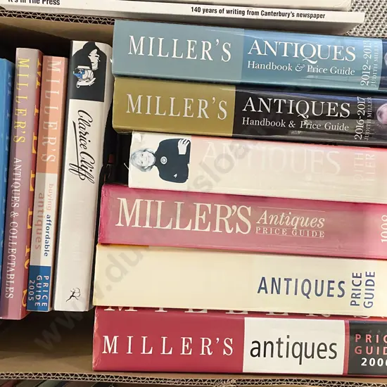 Box Quantity Assorted Miller's Antiques Guides
