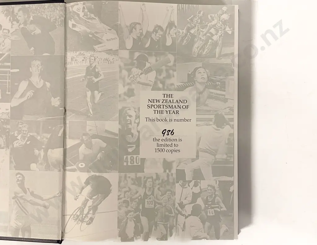 Boxed Volume - New Zealand Sportsman of the Year Image 1++