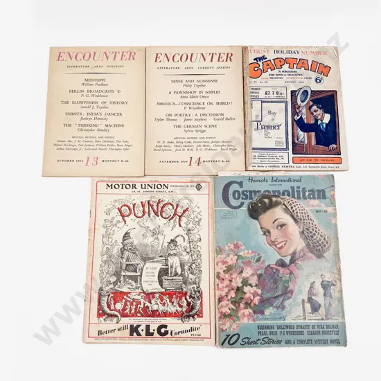 Four Vintage Magazines