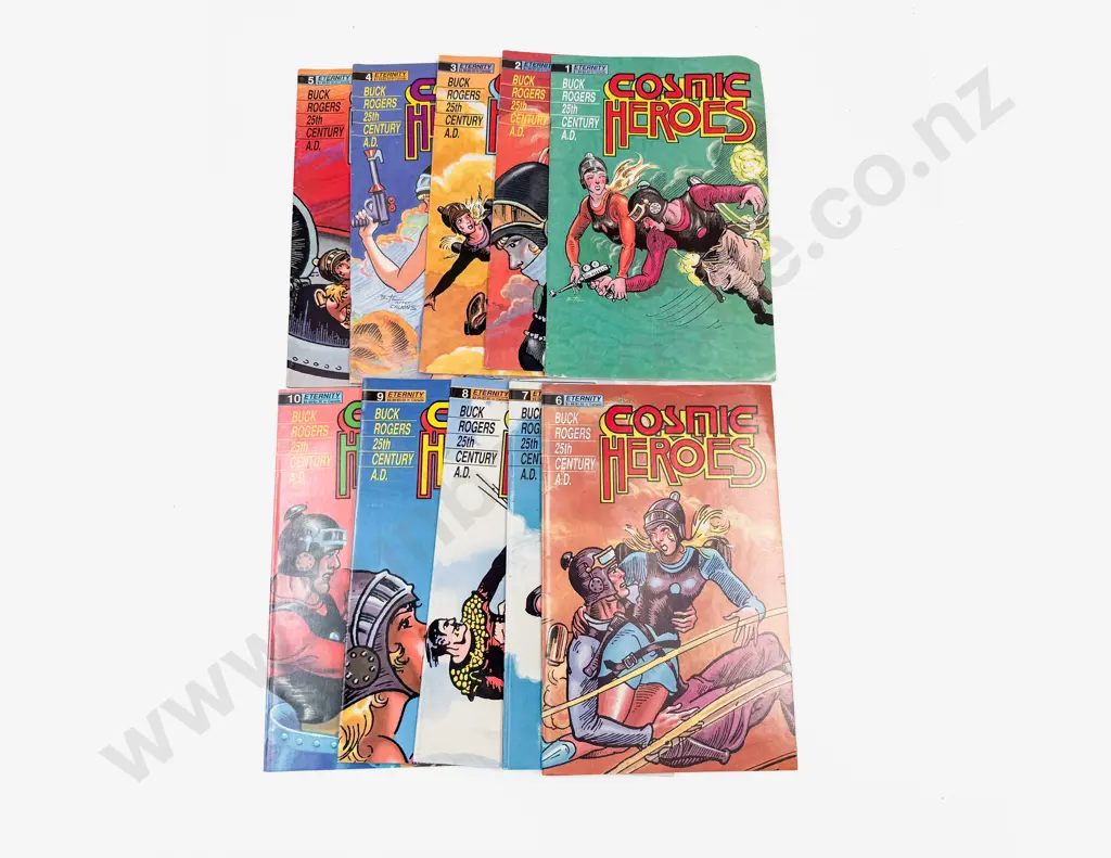 Ten Editions of Cosmic Heroes Image 1++