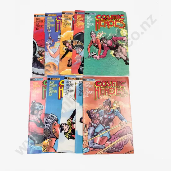 Ten Editions of Cosmic Heroes
