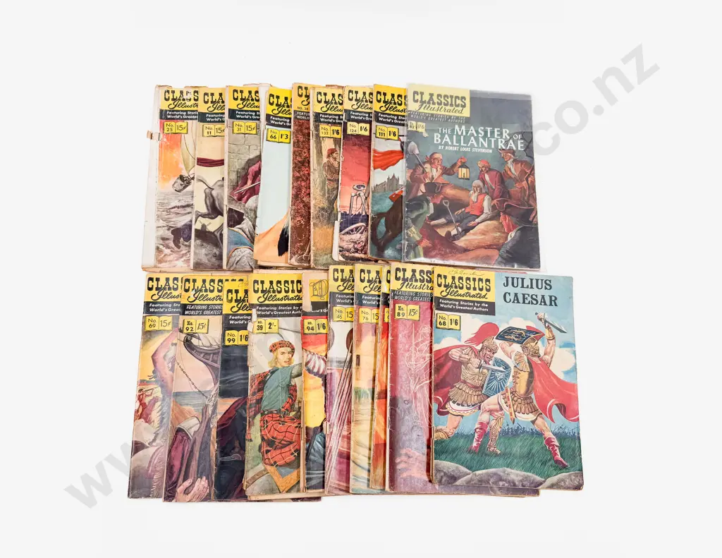 21 Editions of Classics Illustrated Image 1++