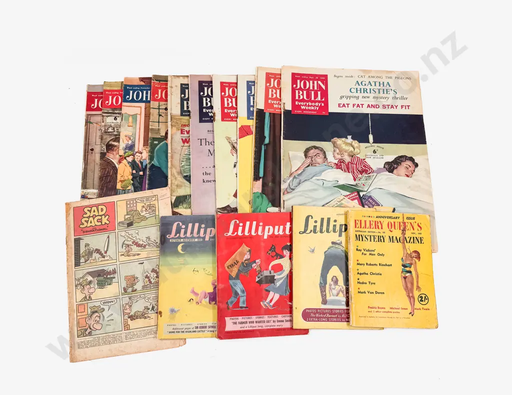 Eleven Editions of John Bull Magazine Image 1++