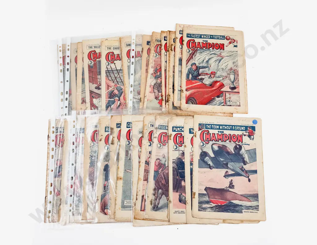 28 Vintage Editions of The Champion Image 1++