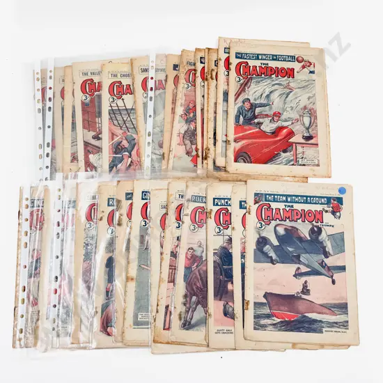 28 Vintage Editions of The Champion