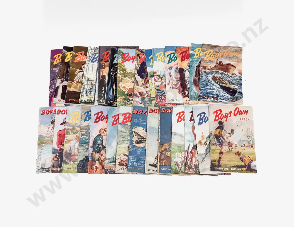28 Vintage Editions Boy's Own Paper Image 1++