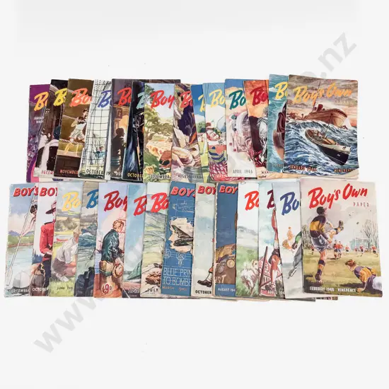 28 Vintage Editions Boy's Own Paper