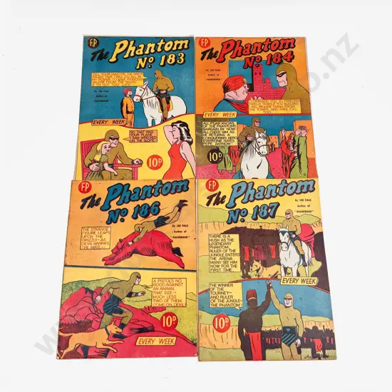 Four Vintage Editions of The Phantom