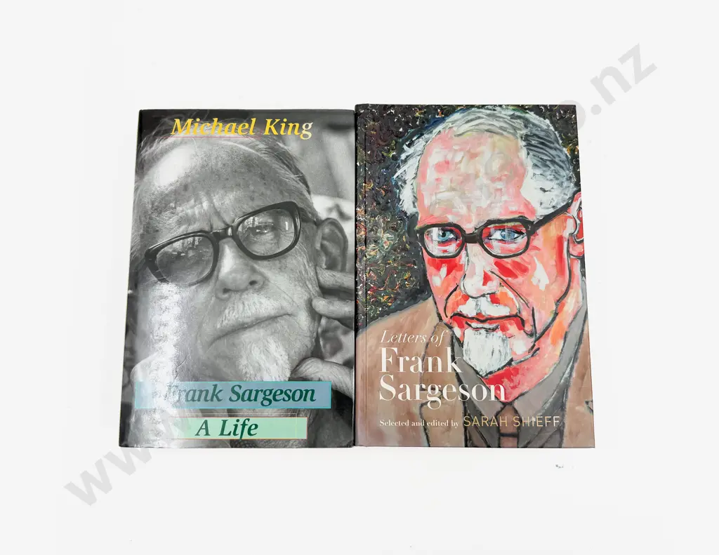 Two Volumes Pertaining to Frank Sargeson Image 1++