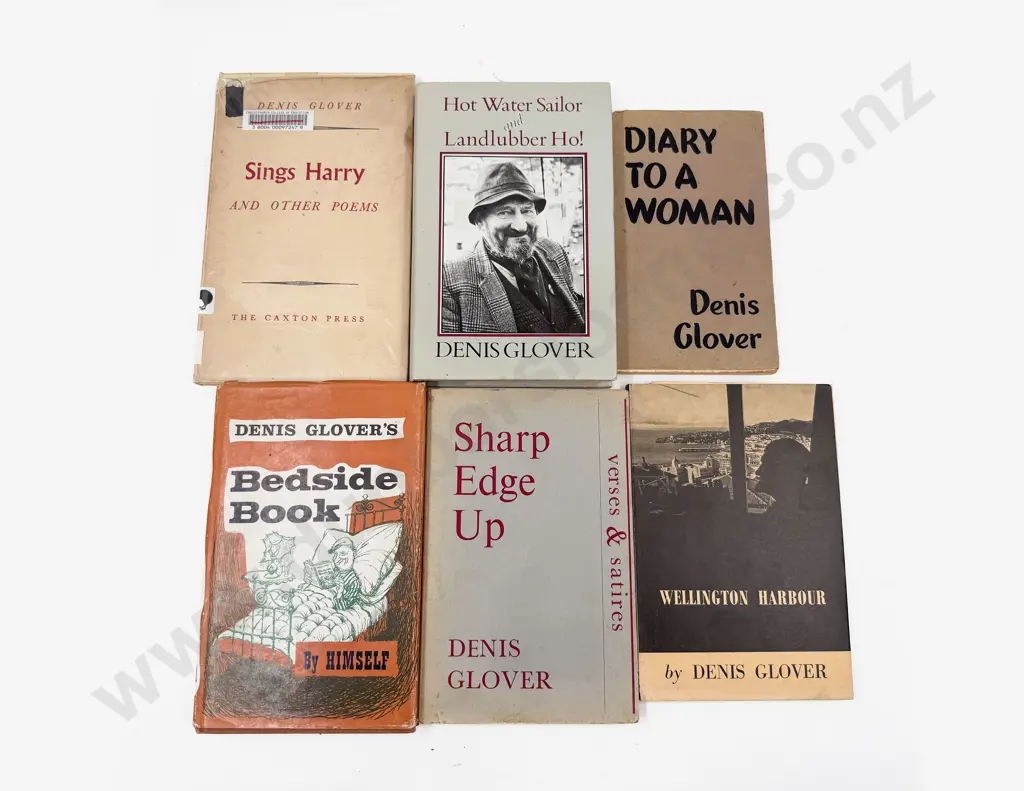 Six Volumes by Denis Glover Image 1++