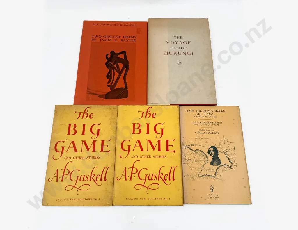 Five Various NZ Fiction Volumes Image 1++