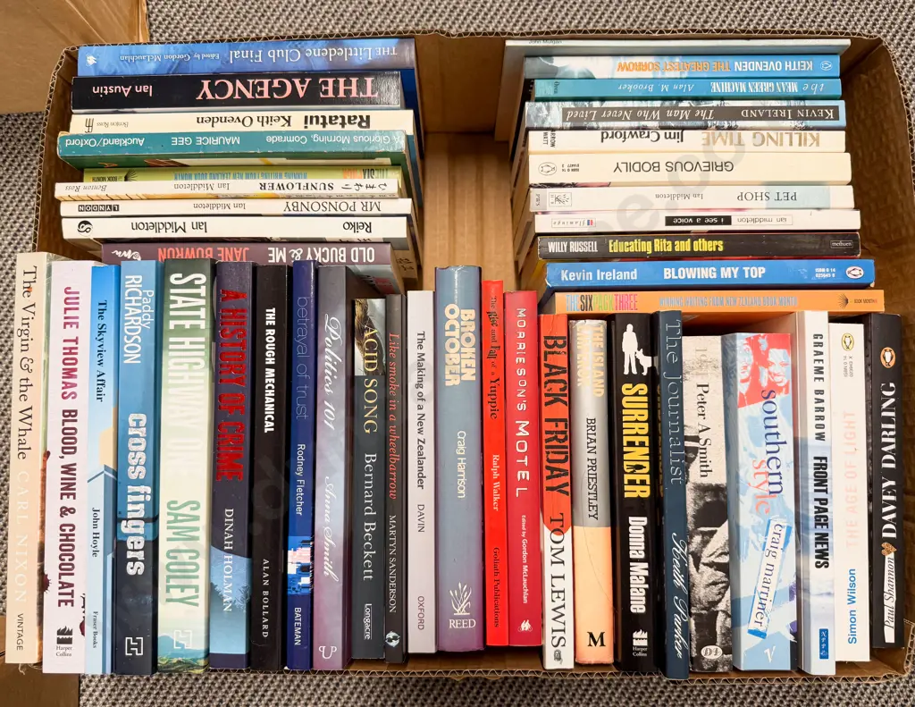 Box Quantity Assorted NZ Fiction Image 1++