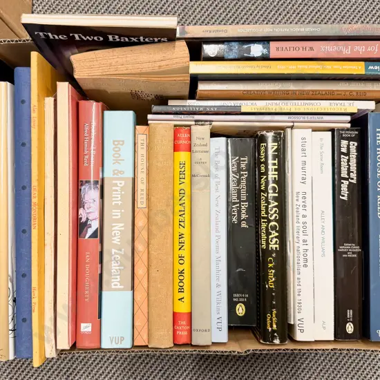 Box Quantity Assorted NZ Publishing & Book Related Non-Fiction