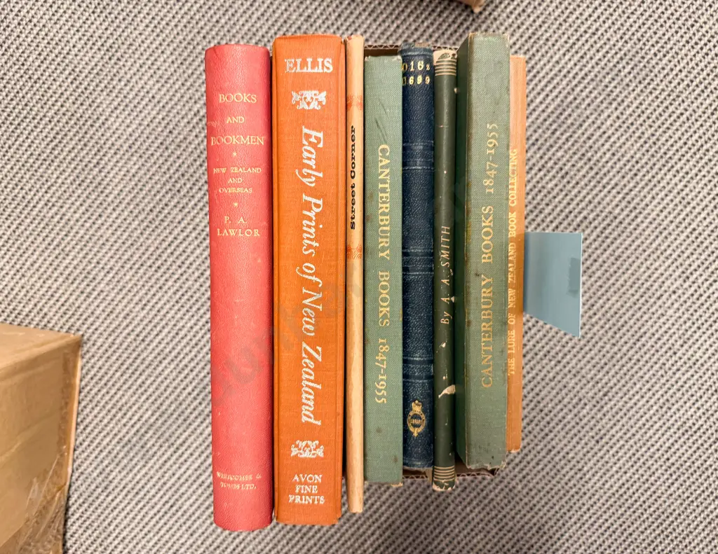 Box Quantity Assorted NZ Publishing & Book Related Non-Fiction Image 1++