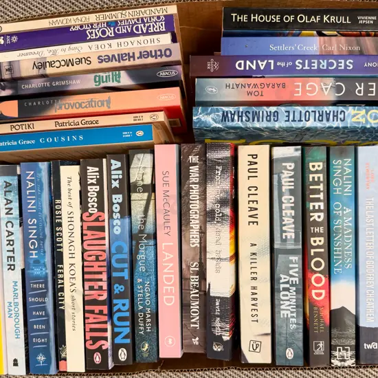 Box Quantity Assorted NZ Fiction