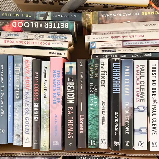 Box Quantity Assorted NZ Fiction